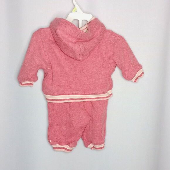 The Children's Place Girls 2 Pc Hooded Jacket Jogger Pant Set Actvwear Baby 0-3M - Picture 2 of 6